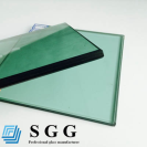 Laminated Tempered Glass Clear Low Iron Low e Bronze Blue Green Gray Light Dark 0.76 1.14 1.52 1.9mm